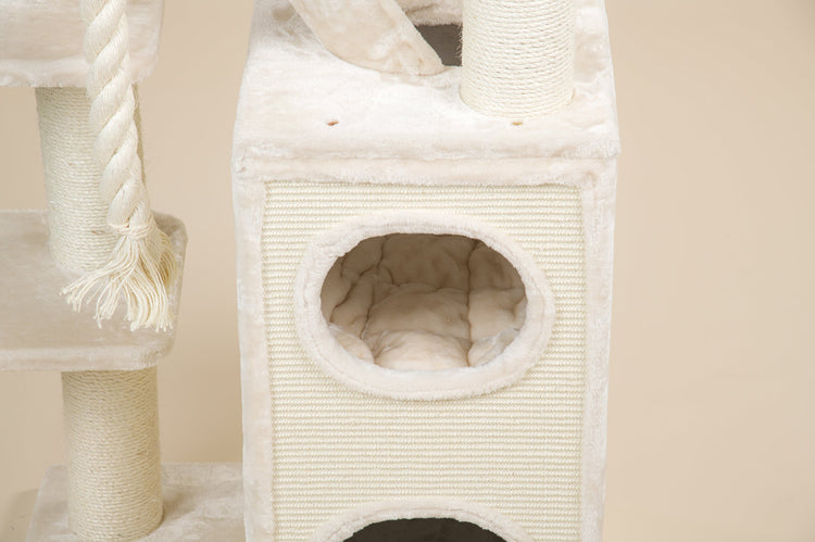 Krabpaal Cat Penthouse (Crème)