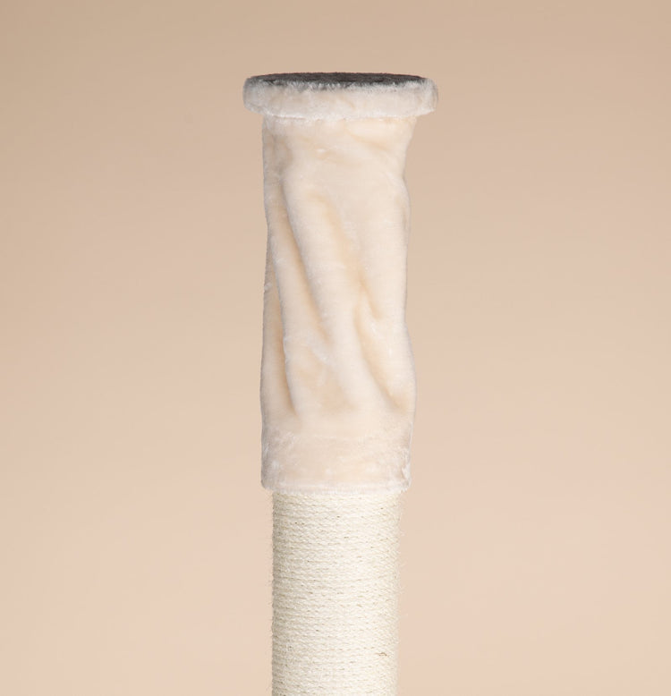 Plafondspanner, 12-15 cm sisalpalen (Crème)