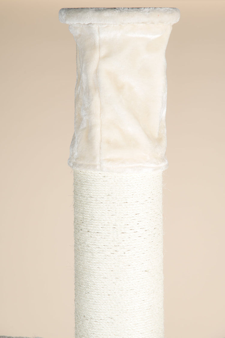 Plafondspanner, 20 cm sisalpalen (Crème)